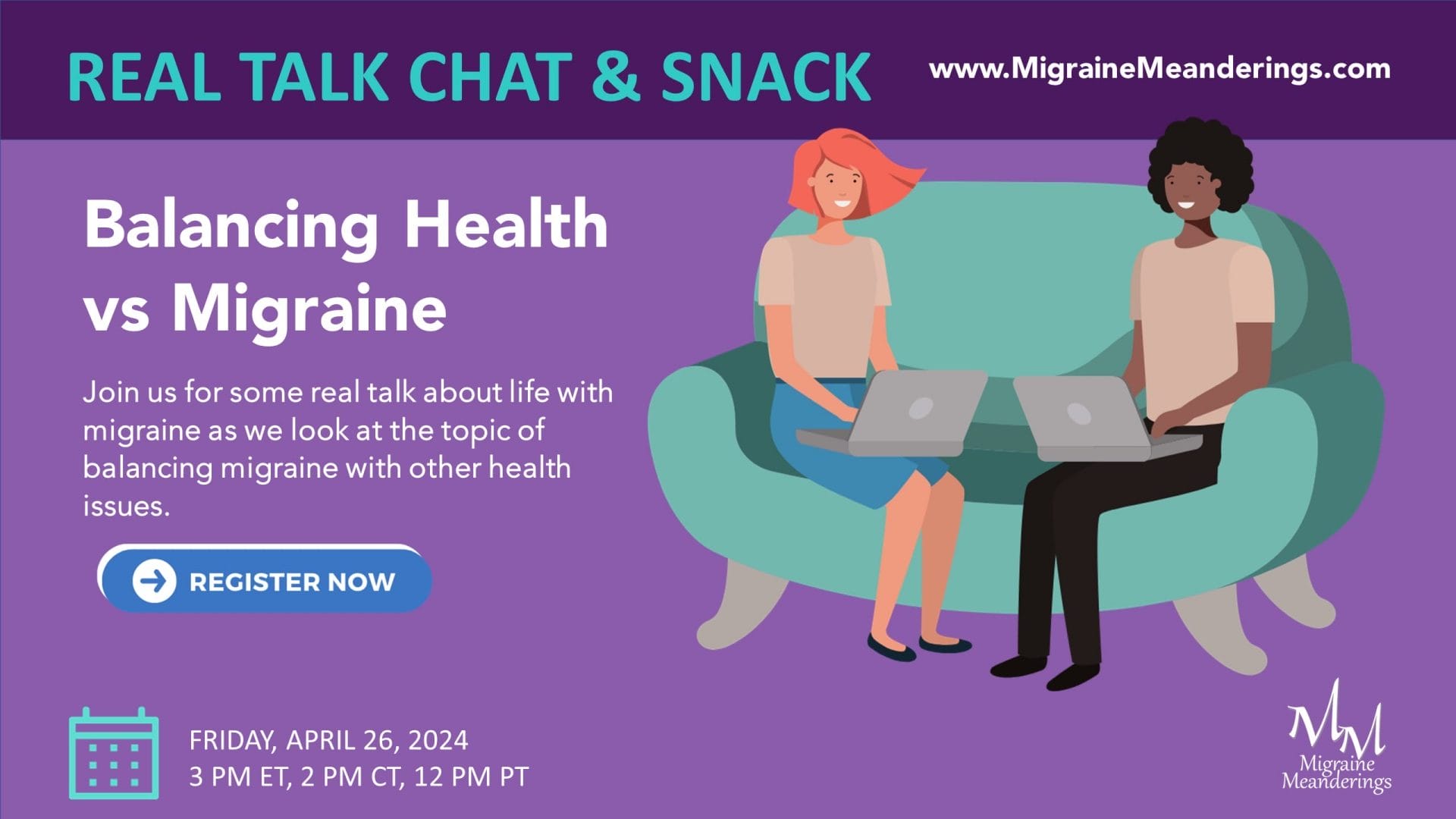 Chat & Snack - Balancing Health vs Migraine